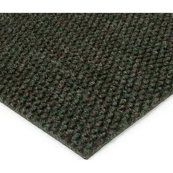 Rohožka Zelená kobercová zátěžová čisticí zóna FLOMA Fiona - délka 50 cm, šířka 200 cm, výška 1,1 cm