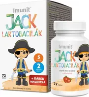 probiotika a prebiotika Simply You Laktobacily Jack Laktobacilák Imunit 72 tbl.