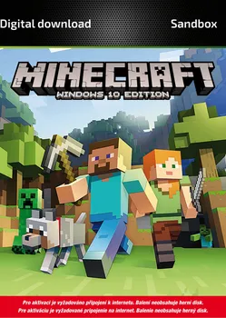 Počítačová hra Minecraft Windows 10 Edition PC digitální verze