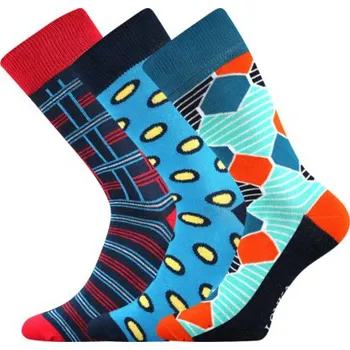 Pánská móda WOODOO barevné ponožky Lonka - BUBLINKY 39-42