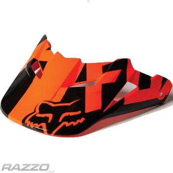 Auto-moto Náhradní kšilt helmy FOX V1 Race Orange 15 XS-S