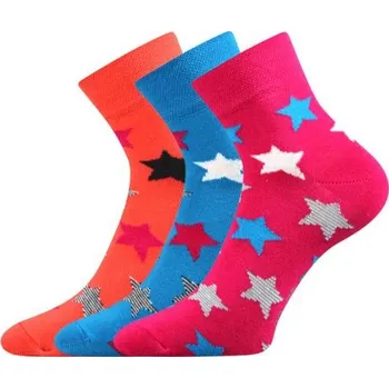 Dámské oblečení JANA dámské barevné ponožky - MIX 44 35-38 mix barev