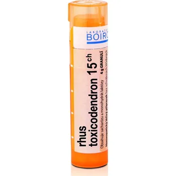 Homeopatikum Boiron Rhus Toxicodendron 15CH 4 g