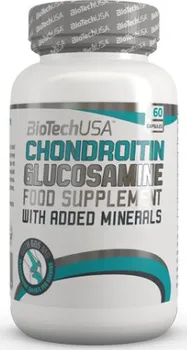 Kloubní výživa BioTech Chondroitin Glucosamine 60 cps.