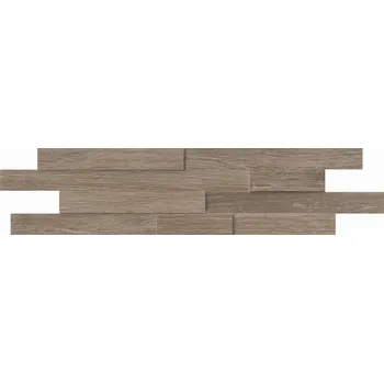 Liverpool dark brown mosaic - dlažba mozaika 8,5x30 hnědá mat 146153