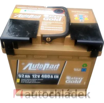 Autobaterie Autobaterie AUTOPART GALAXY GOLD 12V 52Ah 480A EN