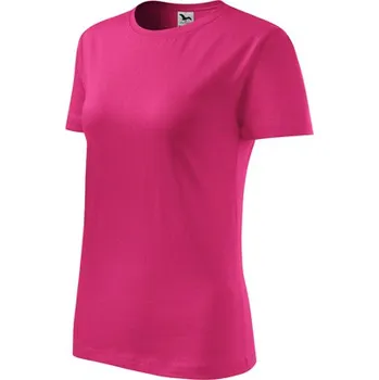 pracovní tričko MALFINI Triko CLASSIC NEW LADY 145g, různé barvy Velikost XL purpurové