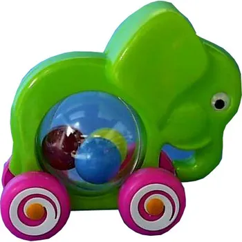 Směr Slon s míčky zelený Hračka pro nejmenší Směr Slon s míčky zelený