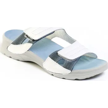 Dámská zdravotní obuv Kovyst Pantofle NINA, bílé Velikost 42 (8) bílá