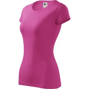 Dámské tričko MALFINI Triko GLANCE LADY 180g, různé barvy Velikost L purpurové