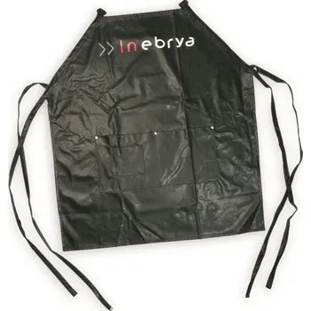 Kuchyňská zástěra Kadeřnická zástěra Inebrya s kapsami - černá (7721116) + dárek zdarma