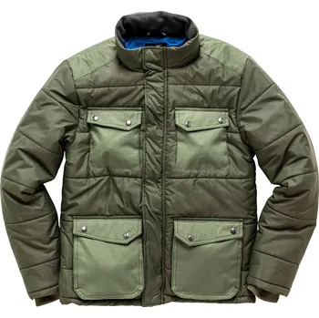 Pánská móda Alpinestars Pánská zelená bunda CHIEF JACKET Alpinestars 1037-11002 690 - M