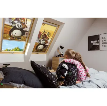 Roleta Úplně zatemňující roleta FAKRO ARF DreamWorks rozměr: 55x78 cm