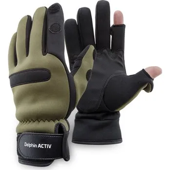 Rybářské oblečení Delphin Activ neoprenové rukavice