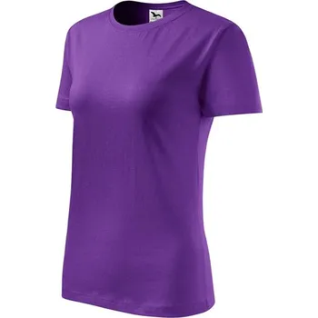 pracovní tričko MALFINI Triko CLASSIC NEW LADY 145g, různé barvy Velikost XXL fialové