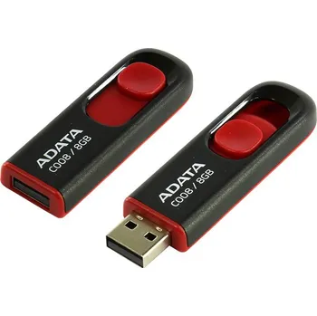 ADATA C008 8 GB (AC008-8G-RKD) USB flash disk ADATA C008 8 GB (AC008-8G-RKD)