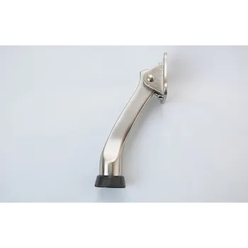 Stavěč dveřní 137mm - NIKL broušený