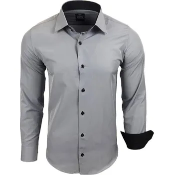 Pánská košile Rusty Neal R-44 šedá