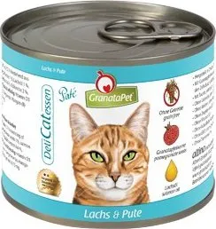 Krmivo pro kočku GranataPet DeliCatessen Losos a krůta 200 g