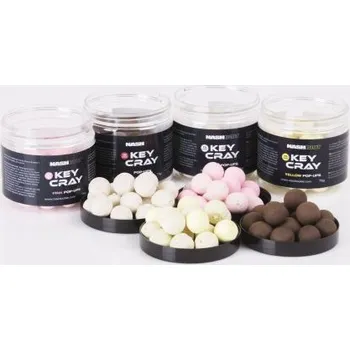 Boilies Nash plovoucí boilies Key Cray Airball Pop Ups Barva: Hnědá, Velikost: 20 mm
