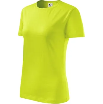 pracovní tričko MALFINI Triko CLASSIC NEW LADY 145g, různé barvy Velikost L limetkové