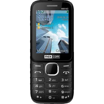 Mobilní telefon Maxcom Classic MM143 Dual SIM černý