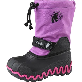 Dívčí sněhule Skandia Snowy Black/Pink