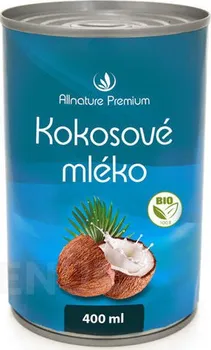 Rostlinné mléko Allnature Bio Kokosové 400 ml