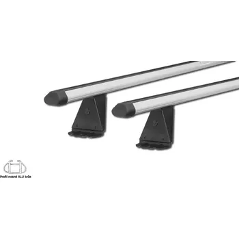 Příčník na automobil Střešní nosič NEUMANN pro RENAULT, Kangoo, 5-dr Van, r.v. 1997->2007, s fixačním bodem