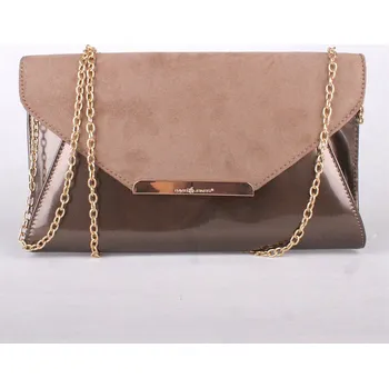 Dámská kabelka (psaníčko) David Jones CM3591 tmavěstříbrná (šedá)