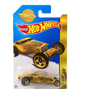 autíčko Mattel Hot Wheels Hi-Roller zlatý 1:64