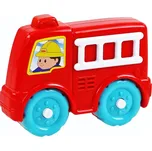 Rappa Auto požární se zvukem baby