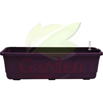 Truhlík Samozavlažovací truhlík Fantazie 40 cm - fialová PLASTKON