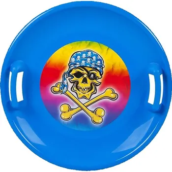 Sulov talíř na sníh, modrý