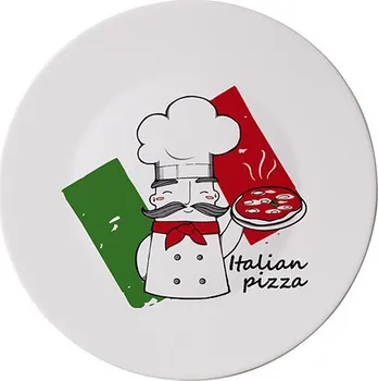 Talíř Bormioli skleněný talíř na pizzu Pizza 33 cm