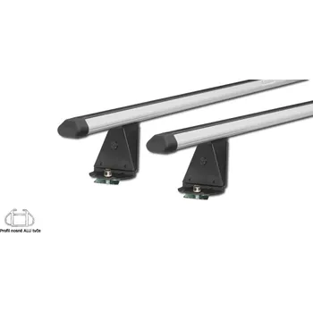 Příčník na automobil Střešní nosič NEUMANN pro MERCEDES BENZ, Vito, 4-dr Van, r.v. 04->14, (2 tyče), T-profilem