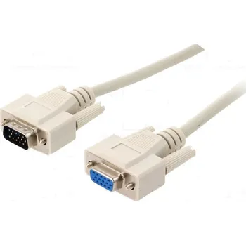 Elektrická zásuvka BQ CABLE Kabel D-Sub 15pin HD zásuvka, D-Sub 14pin HD vidlice 10m