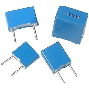 Kondenzátor 15n/250V TC354, svitkový kondenzátor radiální, RM=7,5mm