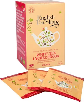 Čaj English Tea Shop Bílý čaj s liči a kakaem 20 ks