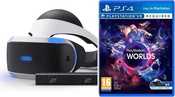 Sony Playstation 4 VR + Kamera + VR Worlds