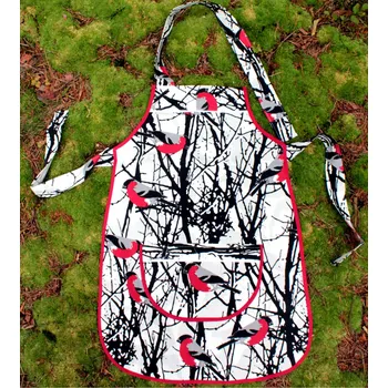 Kuchyňská zástěra Kuchyňská zástěra - pěnkavy