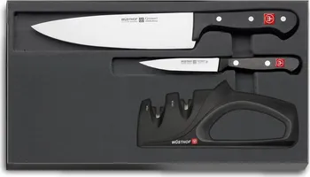 Kuchyňský nůž Wüsthof Gourmet 2 ks + brousek