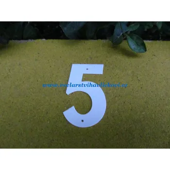 Čísla na úly 5 (Číslo na úl plastové)
