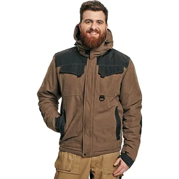 pracovní bunda CERVA Narellan Winter béžová S