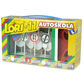 ostatní stavebnice Lori 11 Autoškola Dopravní značky
