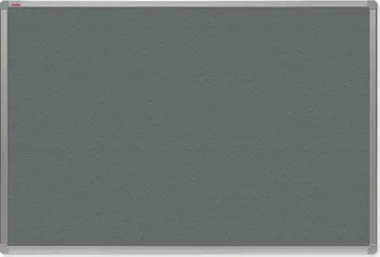 2x3 Filcová tabule rám ALU23 šedá 60 x 90 cm
