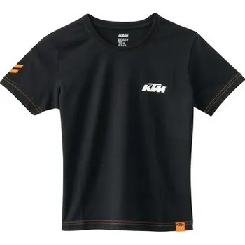 cyklistický dres KIDS RACING TEE BLACK 128/S 3PW1796606