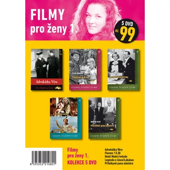 DVD film DVD Filmy pro ženy 1 (2016) 5 disků