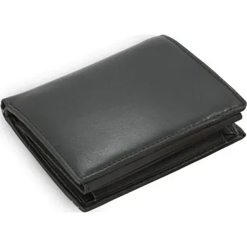 Peněženka Černá pánská kožená peněženka Dominico