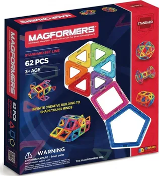 Stavebnice Magformers Mafgormers 62 dílků